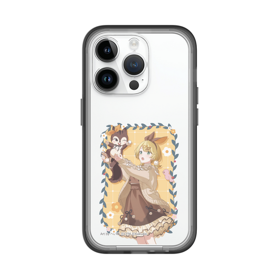 Slim Protection Premium Case［ Hatsune Miku × Kuppy Ramune – Kagamine Rin × Ram – Full-body Illustration 1 ］