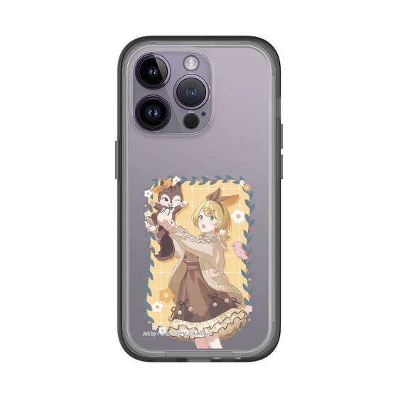Slim Protection Premium Case［ Hatsune Miku × Kuppy Ramune – Kagamine Rin × Ram – Full-body Illustration 1 ］