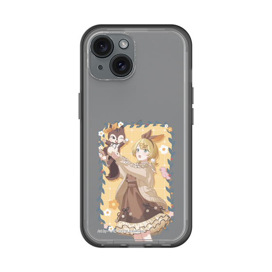 Slim Protection Premium Case［ Hatsune Miku × Kuppy Ramune – Kagamine Rin × Ram – Full-body Illustration 1 ］