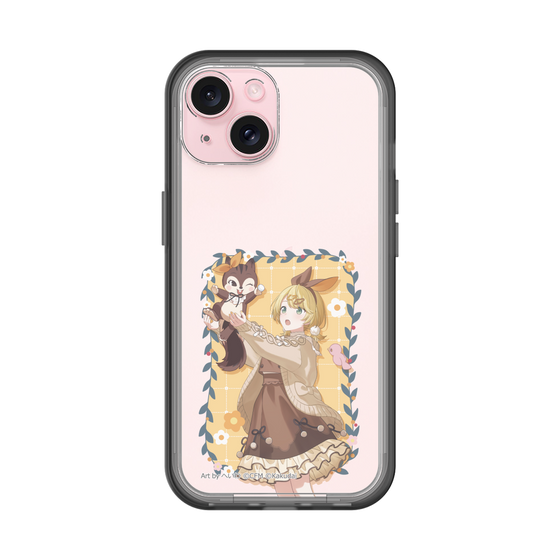 Slim Protection Premium Case［ Hatsune Miku × Kuppy Ramune – Kagamine Rin × Ram – Full-body Illustration 1 ］