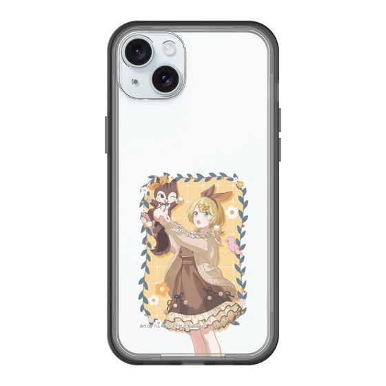Slim Protection Premium Case［ Hatsune Miku × Kuppy Ramune – Kagamine Rin × Ram – Full-body Illustration 1 ］