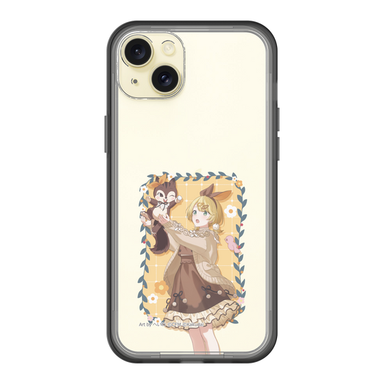 Slim Protection Premium Case［ Hatsune Miku × Kuppy Ramune – Kagamine Rin × Ram – Full-body Illustration 1 ］