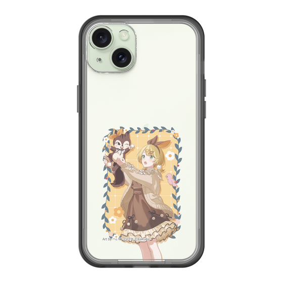 Slim Protection Premium Case［ Hatsune Miku × Kuppy Ramune – Kagamine Rin × Ram – Full-body Illustration 1 ］