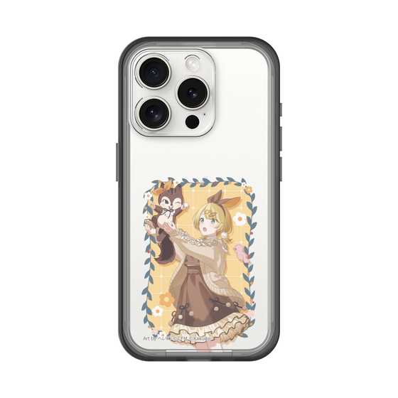 Slim Protection Premium Case［ Hatsune Miku × Kuppy Ramune – Kagamine Rin × Ram – Full-body Illustration 1 ］