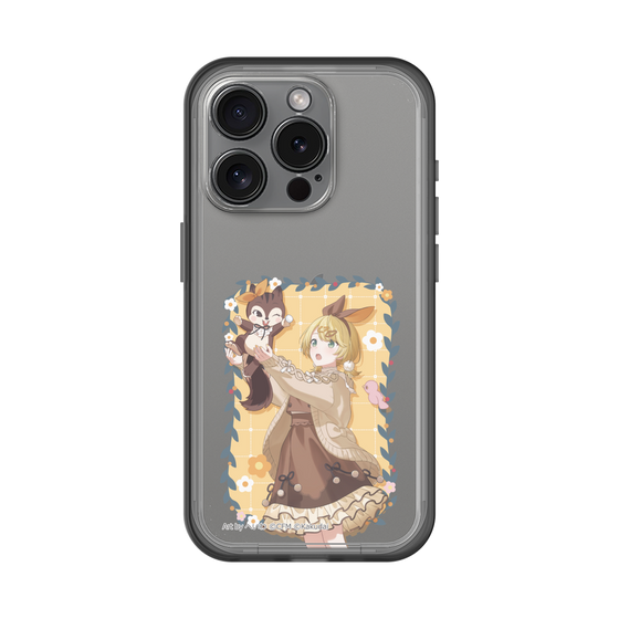 Slim Protection Premium Case［ Hatsune Miku × Kuppy Ramune – Kagamine Rin × Ram – Full-body Illustration 1 ］