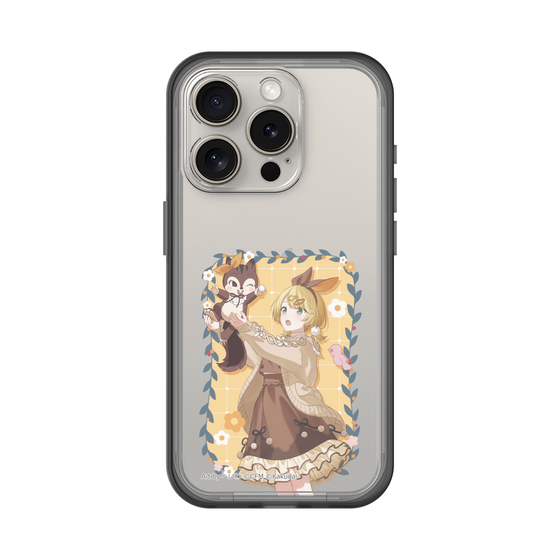 Slim Protection Premium Case［ Hatsune Miku × Kuppy Ramune – Kagamine Rin × Ram – Full-body Illustration 1 ］