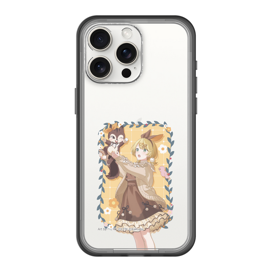 Slim Protection Premium Case［ Hatsune Miku × Kuppy Ramune – Kagamine Rin × Ram – Full-body Illustration 1 ］