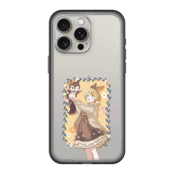 Slim Protection Premium Case［ Hatsune Miku × Kuppy Ramune – Kagamine Rin × Ram – Full-body Illustration 1 ］