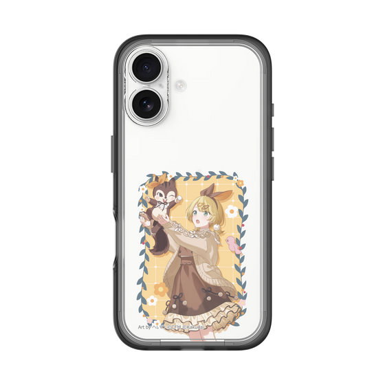 Slim Protection Premium Case［ Hatsune Miku × Kuppy Ramune – Kagamine Rin × Ram – Full-body Illustration 1 ］