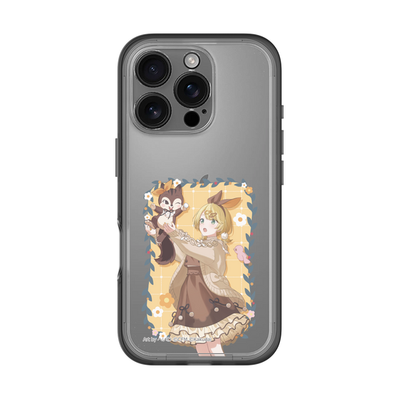 Slim Protection Premium Case［ Hatsune Miku × Kuppy Ramune – Kagamine Rin × Ram – Full-body Illustration 1 ］