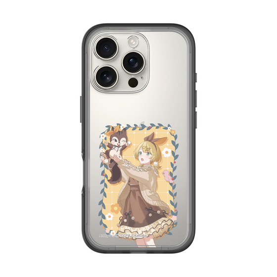 Slim Protection Premium Case［ Hatsune Miku × Kuppy Ramune – Kagamine Rin × Ram – Full-body Illustration 1 ］