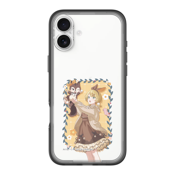 Slim Protection Premium Case［ Hatsune Miku × Kuppy Ramune – Kagamine Rin × Ram – Full-body Illustration 1 ］
