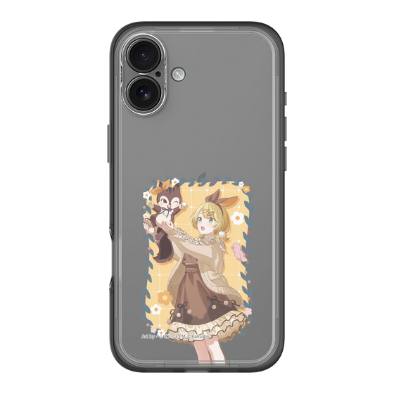 Slim Protection Premium Case［ Hatsune Miku × Kuppy Ramune – Kagamine Rin × Ram – Full-body Illustration 1 ］