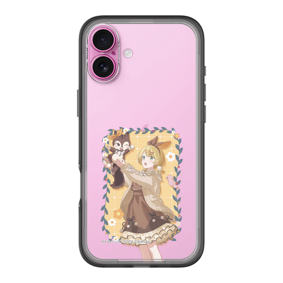 Slim Protection Premium Case［ Hatsune Miku × Kuppy Ramune – Kagamine Rin × Ram – Full-body Illustration 1 ］