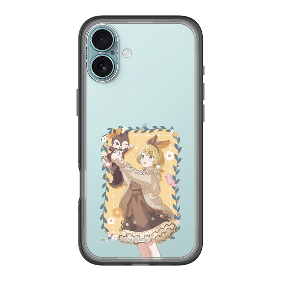 Slim Protection Premium Case［ Hatsune Miku × Kuppy Ramune – Kagamine Rin × Ram – Full-body Illustration 1 ］