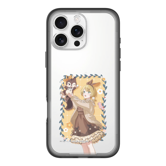 Slim Protection Premium Case［ Hatsune Miku × Kuppy Ramune – Kagamine Rin × Ram – Full-body Illustration 1 ］