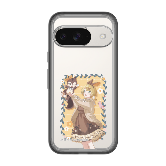Slim Protection Premium Case［ Hatsune Miku × Kuppy Ramune – Kagamine Rin × Ram – Full-body Illustration 1 ］
