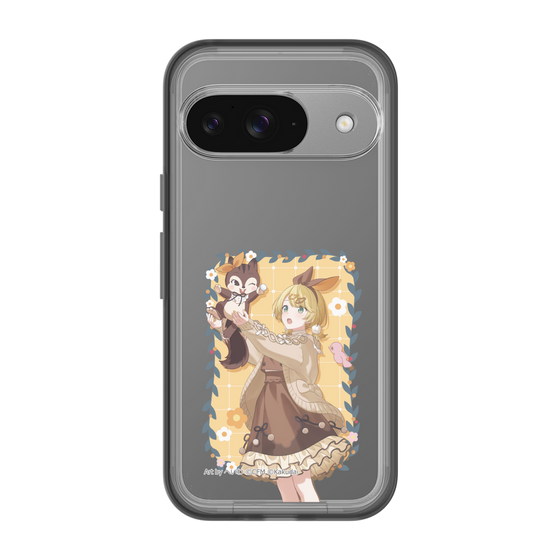 Slim Protection Premium Case［ Hatsune Miku × Kuppy Ramune – Kagamine Rin × Ram – Full-body Illustration 1 ］
