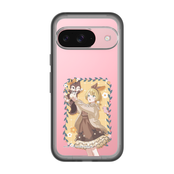 Slim Protection Premium Case［ Hatsune Miku × Kuppy Ramune – Kagamine Rin × Ram – Full-body Illustration 1 ］