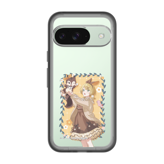 Slim Protection Premium Case［ Hatsune Miku × Kuppy Ramune – Kagamine Rin × Ram – Full-body Illustration 1 ］