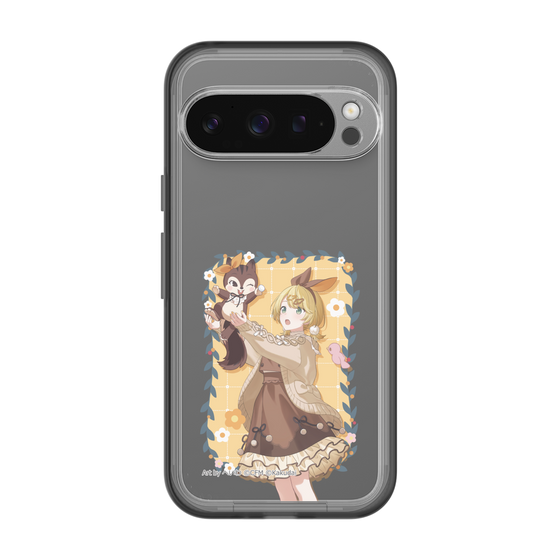 Slim Protection Premium Case［ Hatsune Miku × Kuppy Ramune – Kagamine Rin × Ram – Full-body Illustration 1 ］