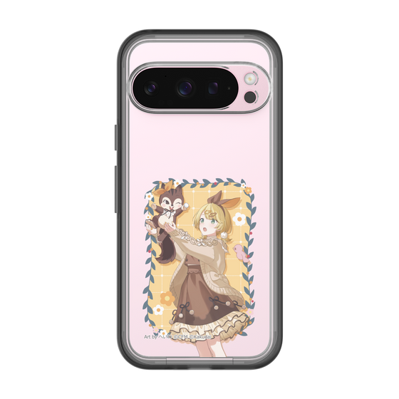 Slim Protection Premium Case［ Hatsune Miku × Kuppy Ramune – Kagamine Rin × Ram – Full-body Illustration 1 ］
