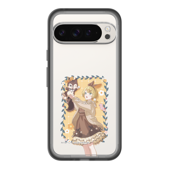 Slim Protection Premium Case［ Hatsune Miku × Kuppy Ramune – Kagamine Rin × Ram – Full-body Illustration 1 ］