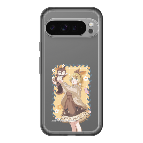 Slim Protection Premium Case［ Hatsune Miku × Kuppy Ramune – Kagamine Rin × Ram – Full-body Illustration 1 ］