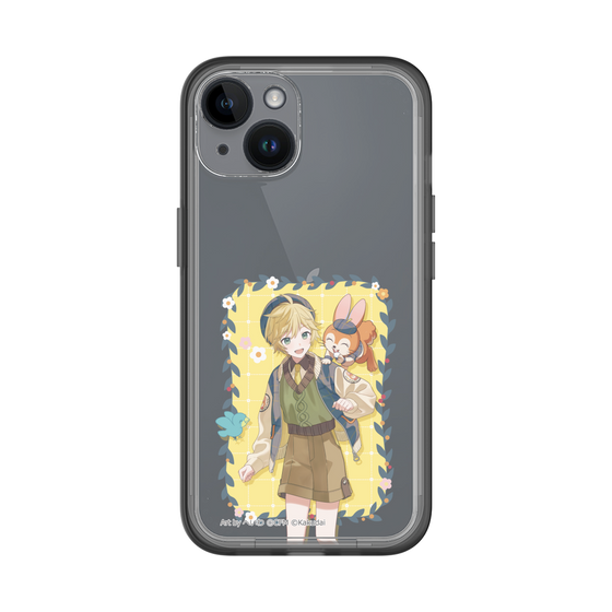Slim Protection Premium Case［ Hatsune Miku × Kuppy Ramune – Kagamine Len × Kuppy – Full-body Illustration 1 ］