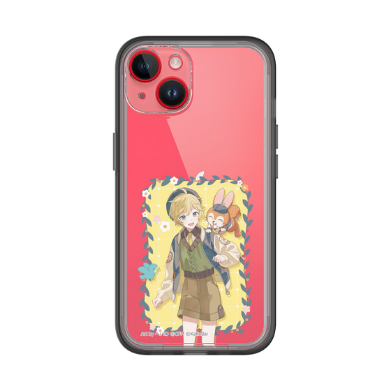 Slim Protection Premium Case［ Hatsune Miku × Kuppy Ramune – Kagamine Len × Kuppy – Full-body Illustration 1 ］