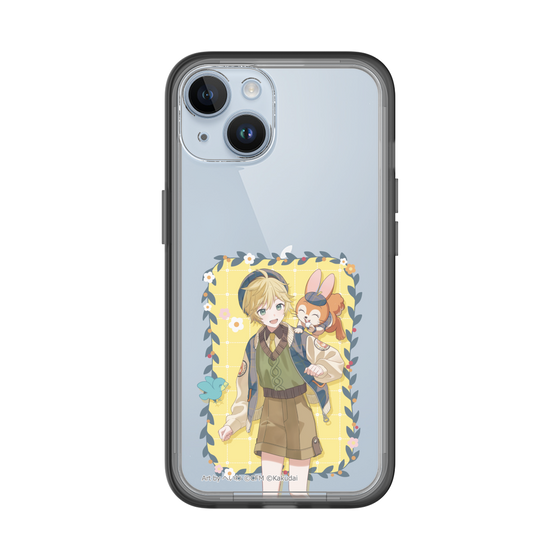 Slim Protection Premium Case［ Hatsune Miku × Kuppy Ramune – Kagamine Len × Kuppy – Full-body Illustration 1 ］