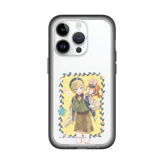 Slim Protection Premium Case［ Hatsune Miku × Kuppy Ramune – Kagamine Len × Kuppy – Full-body Illustration 1 ］