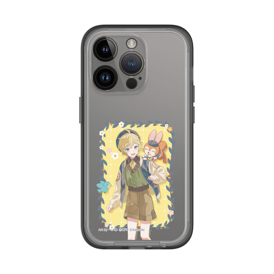 Slim Protection Premium Case［ Hatsune Miku × Kuppy Ramune – Kagamine Len × Kuppy – Full-body Illustration 1 ］