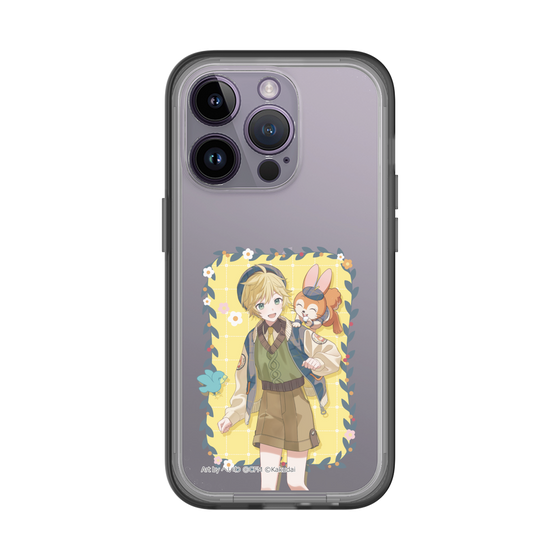 Slim Protection Premium Case［ Hatsune Miku × Kuppy Ramune – Kagamine Len × Kuppy – Full-body Illustration 1 ］