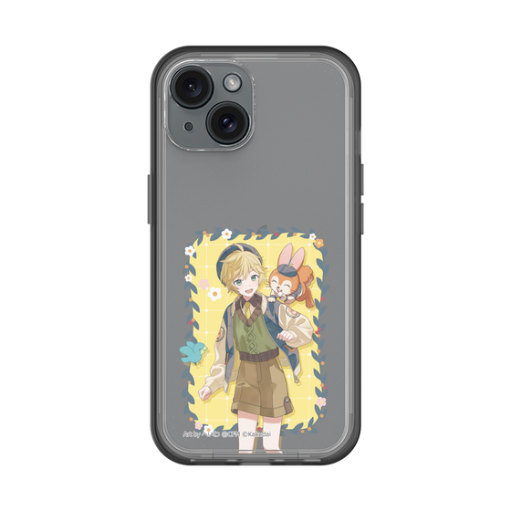 Slim Protection Premium Case［ Hatsune Miku × Kuppy Ramune – Kagamine Len × Kuppy – Full-body Illustration 1 ］