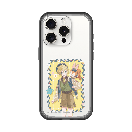 Slim Protection Premium Case［ Hatsune Miku × Kuppy Ramune – Kagamine Len × Kuppy – Full-body Illustration 1 ］
