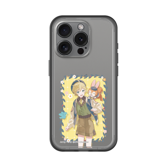 Slim Protection Premium Case［ Hatsune Miku × Kuppy Ramune – Kagamine Len × Kuppy – Full-body Illustration 1 ］