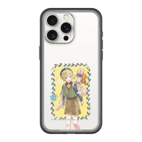 Slim Protection Premium Case［ Hatsune Miku × Kuppy Ramune – Kagamine Len × Kuppy – Full-body Illustration 1 ］