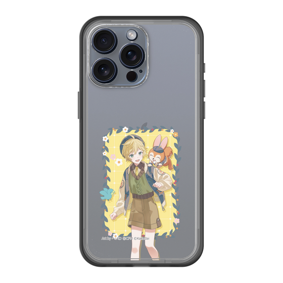 Slim Protection Premium Case［ Hatsune Miku × Kuppy Ramune – Kagamine Len × Kuppy – Full-body Illustration 1 ］