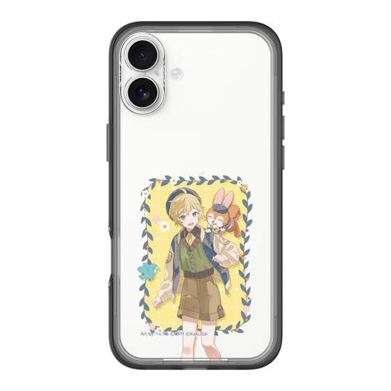 Slim Protection Premium Case［ Hatsune Miku × Kuppy Ramune – Kagamine Len × Kuppy – Full-body Illustration 1 ］