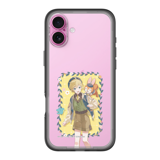 Slim Protection Premium Case［ Hatsune Miku × Kuppy Ramune – Kagamine Len × Kuppy – Full-body Illustration 1 ］