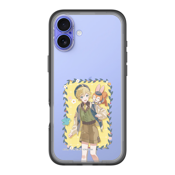 Slim Protection Premium Case［ Hatsune Miku × Kuppy Ramune – Kagamine Len × Kuppy – Full-body Illustration 1 ］