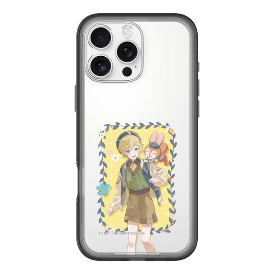 Slim Protection Premium Case［ Hatsune Miku × Kuppy Ramune – Kagamine Len × Kuppy – Full-body Illustration 1 ］