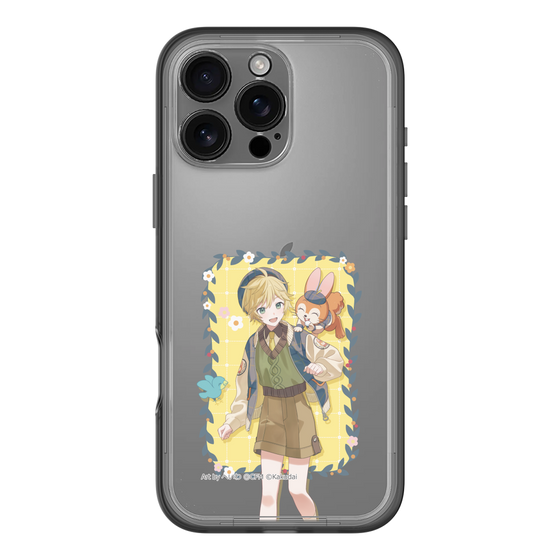 Slim Protection Premium Case［ Hatsune Miku × Kuppy Ramune – Kagamine Len × Kuppy – Full-body Illustration 1 ］
