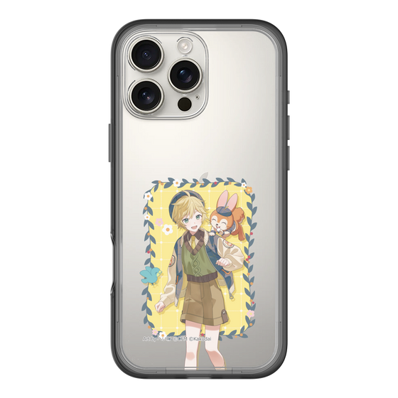 Slim Protection Premium Case［ Hatsune Miku × Kuppy Ramune – Kagamine Len × Kuppy – Full-body Illustration 1 ］