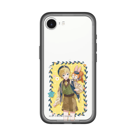 Slim Protection Premium Case［ Hatsune Miku × Kuppy Ramune – Kagamine Len × Kuppy – Full-body Illustration 1 ］