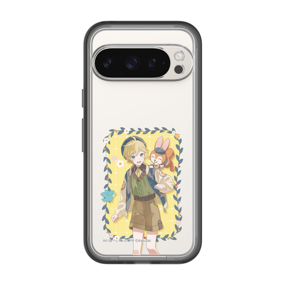 Slim Protection Premium Case［ Hatsune Miku × Kuppy Ramune – Kagamine Len × Kuppy – Full-body Illustration 1 ］