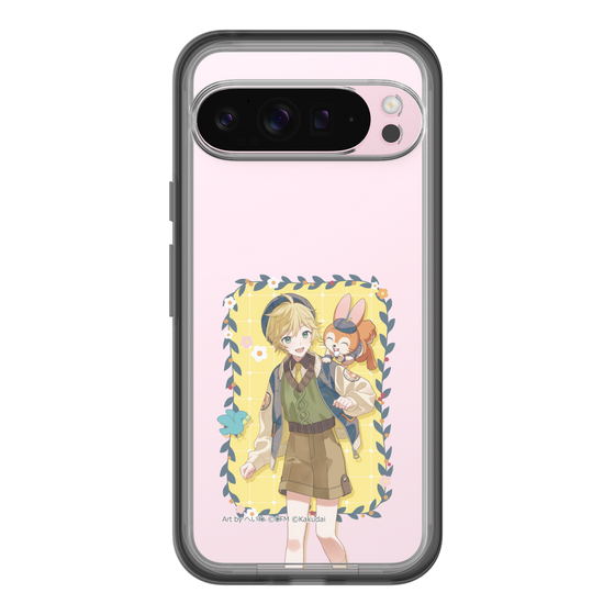 Slim Protection Premium Case［ Hatsune Miku × Kuppy Ramune – Kagamine Len × Kuppy – Full-body Illustration 1 ］