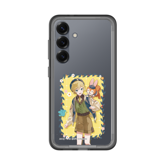 Slim Protection Premium Case［ Hatsune Miku × Kuppy Ramune – Kagamine Len × Kuppy – Full-body Illustration 1 ］