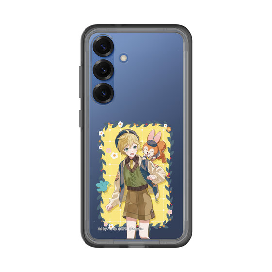 Slim Protection Premium Case［ Hatsune Miku × Kuppy Ramune – Kagamine Len × Kuppy – Full-body Illustration 1 ］